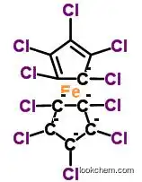 Molecular Structure of 11121-63-4 (Ferrocene, decachloro-)
